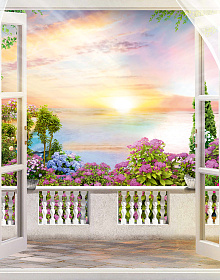 Розовые фотообои Marburg Gloockler Pompoos Provence 35644